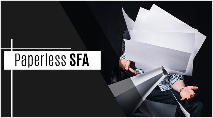 Paperless SFA